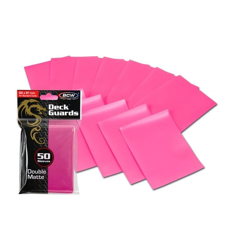 Specialty Sleeves to Protect and Sort Cards - Pink Sleeves image 0