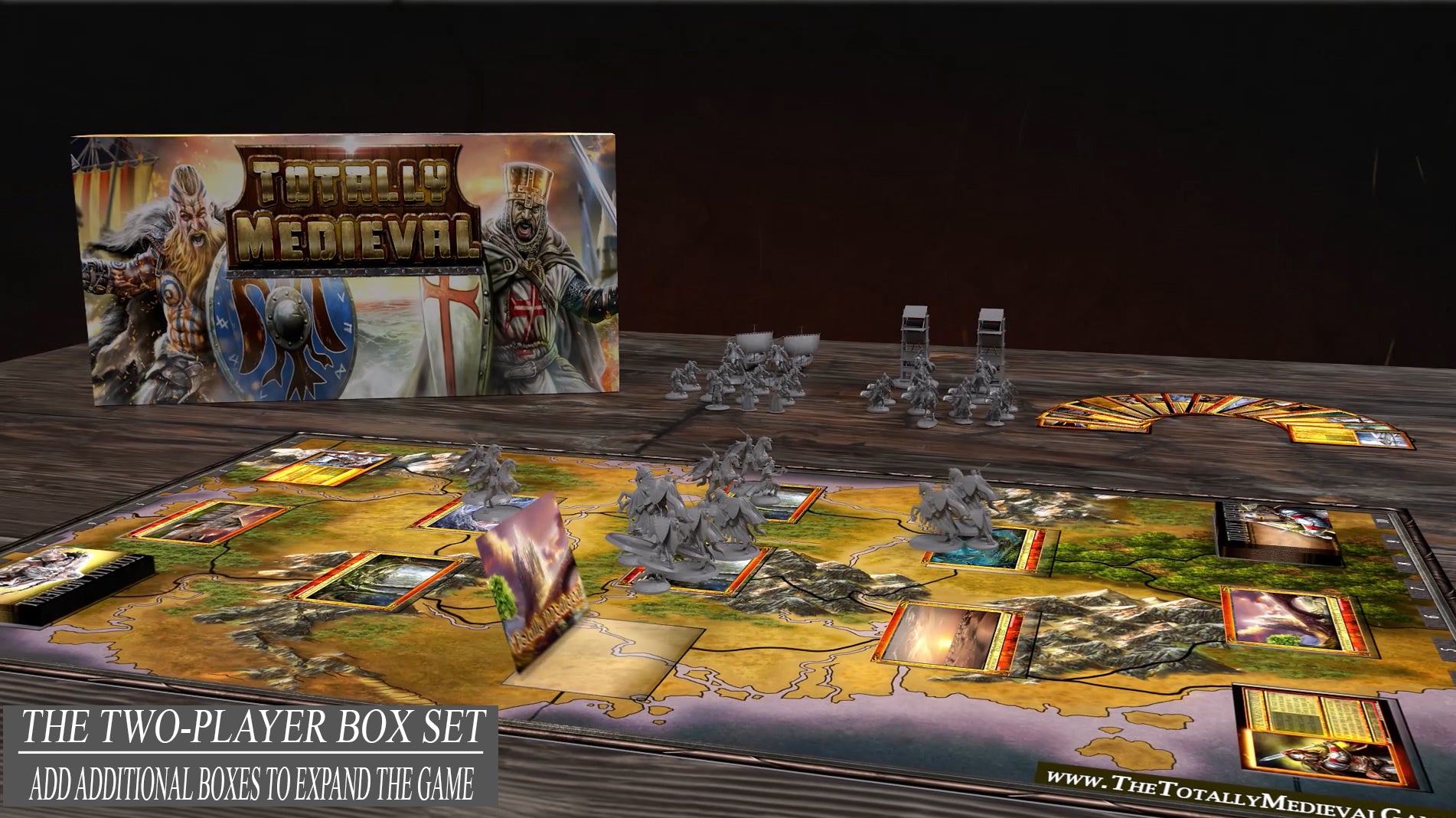 Totally Medieval (without figurines), PLUS 2 Math Dice image 2