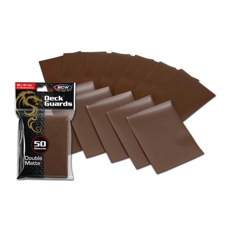 Specialty Sleeves to Protect and Sort Cards - Brown Sleeves image 0