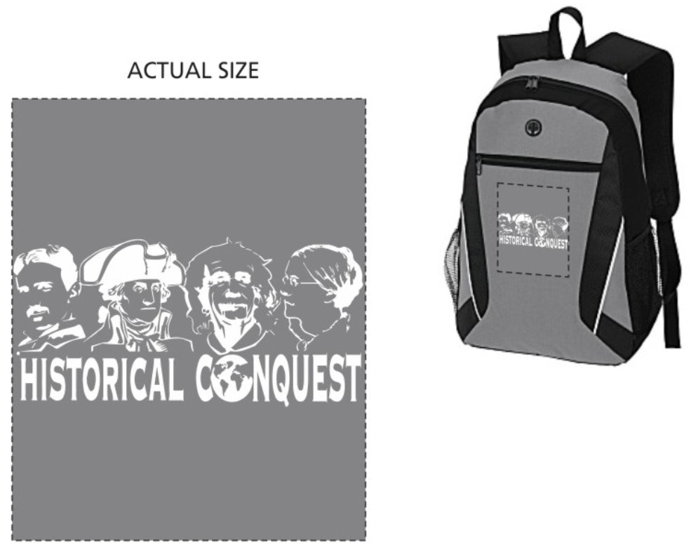 Grey - Historical Conquest Adventure Backpack image 0