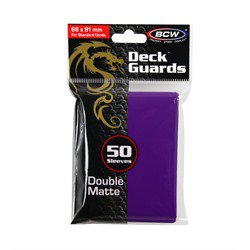 Specialty Sleeves to Protect and Sort Cards - Purple Sleeves image 1