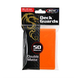 Specialty Sleeves to Protect and Sort Cards - Orange Sleeves image 1