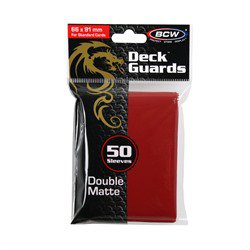 Specialty Sleeves to Protect and Sort Cards - Red Sleeves image 1