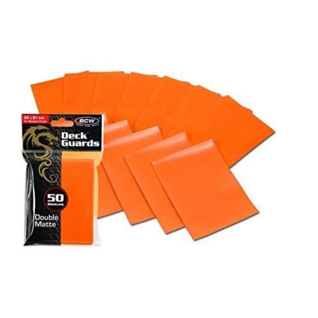 Specialty Sleeves to Protect and Sort Cards - Orange Sleeves image 0