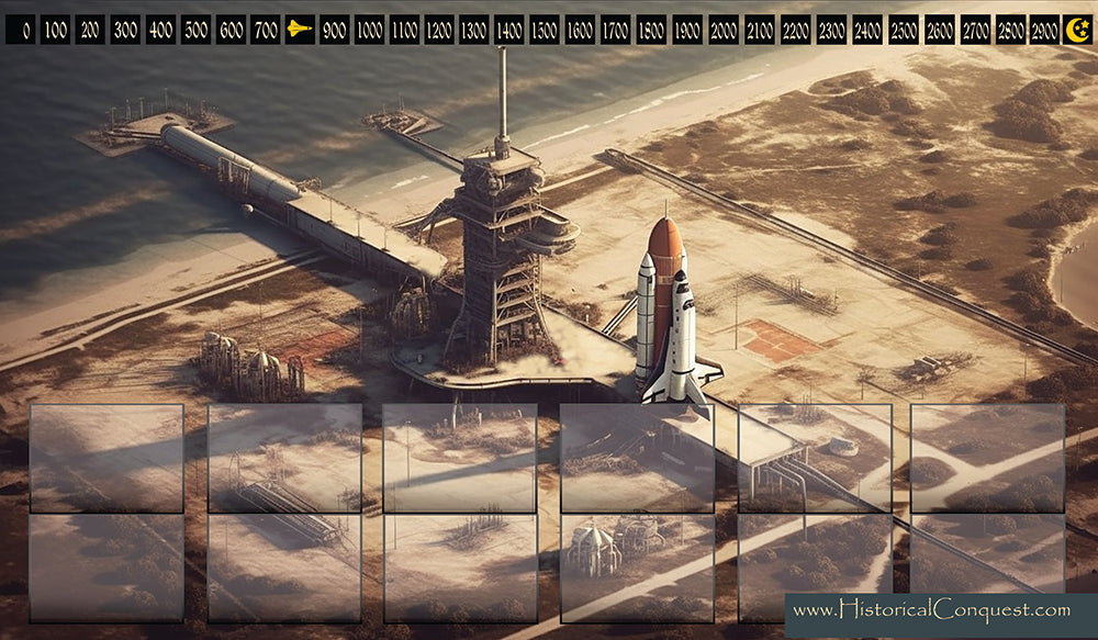 Play Mat - Space Shuttle Challenger Launch image 0