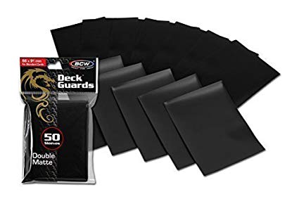 Specialty Sleeves to Protect and Sort Cards - Black Sleeves image 0