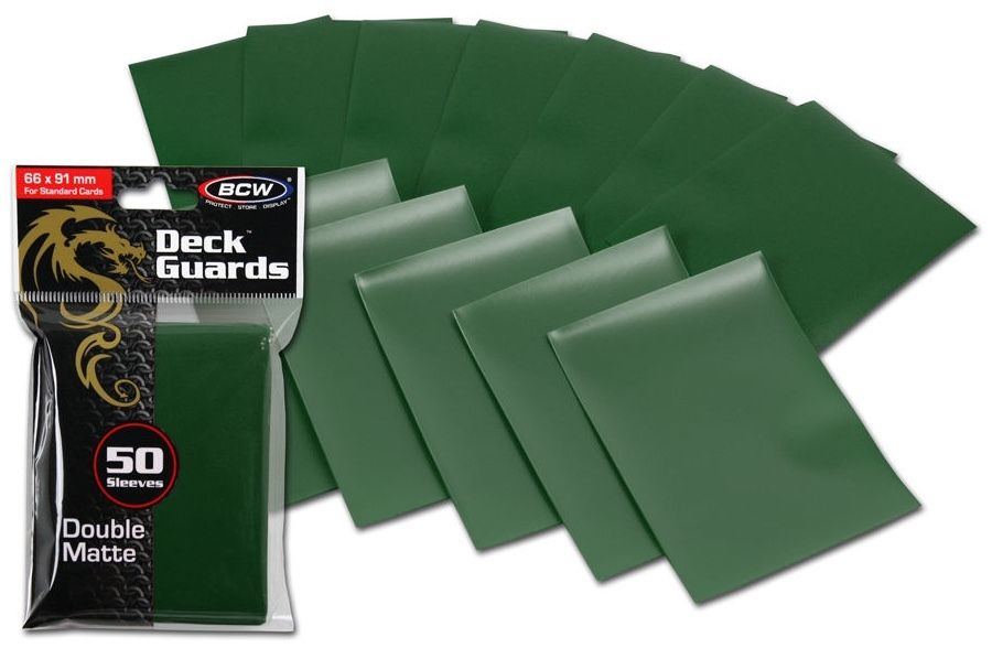 Specialty Sleeves to Protect and Sort Cards - Green Sleeves image 0