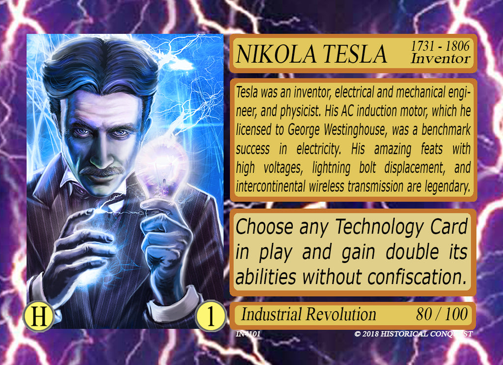 HC 2.0 Starter Deck - Nikola Tesla image 2